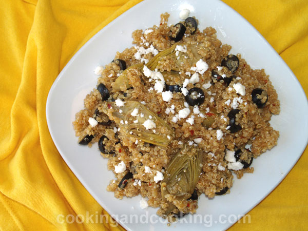 Artichoke Quinoa Salad Artichoke Quinoa Salad