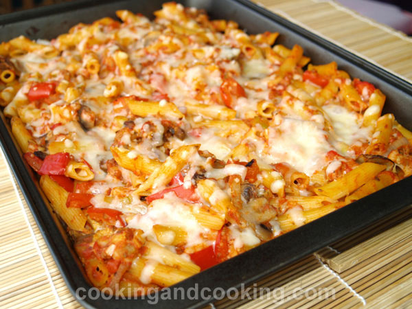 Baked Penne with Vegetables Baked Penne with Vegetables