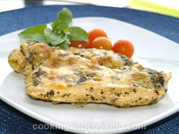 Baked Pesto Chicken Baked Pesto Chicken