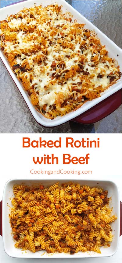 Baked Rotini with Beef Baked Rotini with Beef