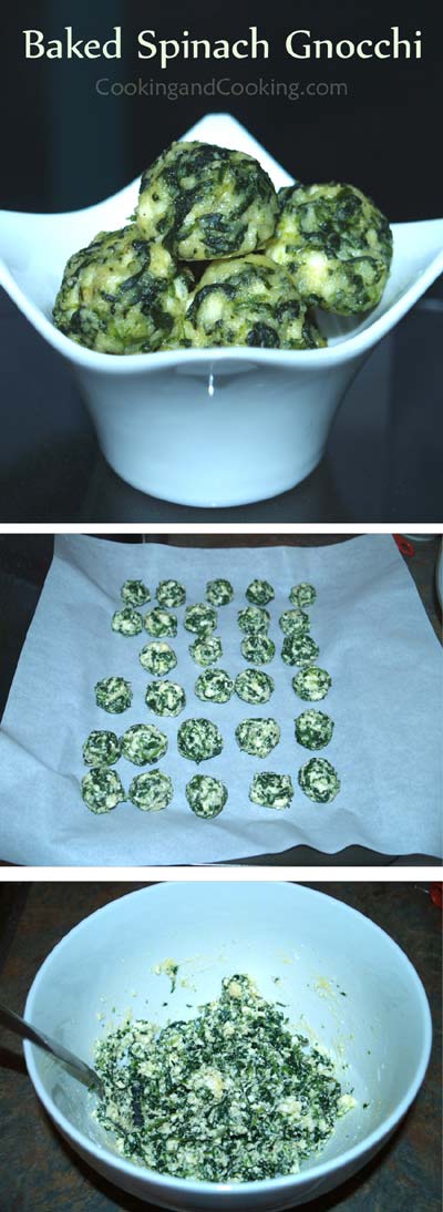 Baked Spinach Gnocchi Baked Spinach Gnocchi