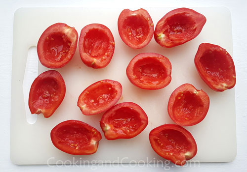 Baked Tomatoes with Cheese Baked Tomatoes with Cheese