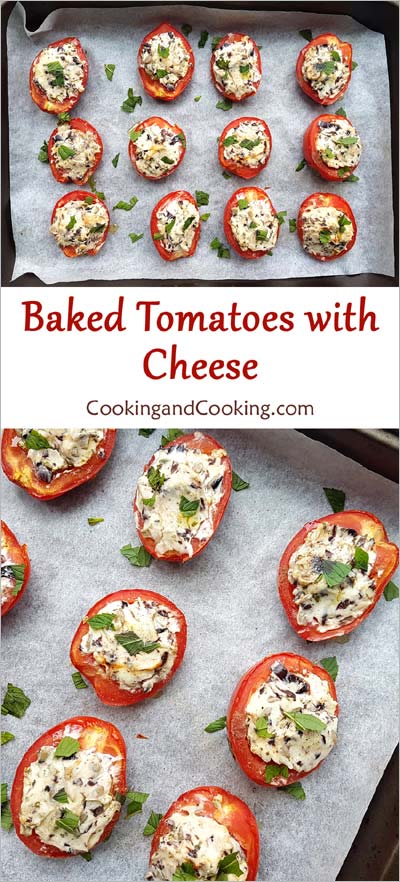 Baked Tomatoes with Cheese Baked Tomatoes with Cheese
