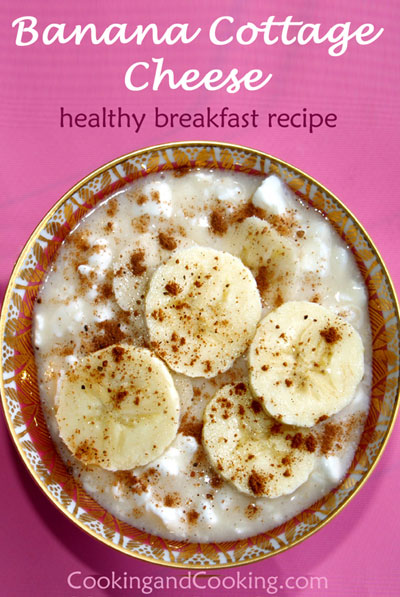 Banana Cottage Cheese Banana Cottage Cheese