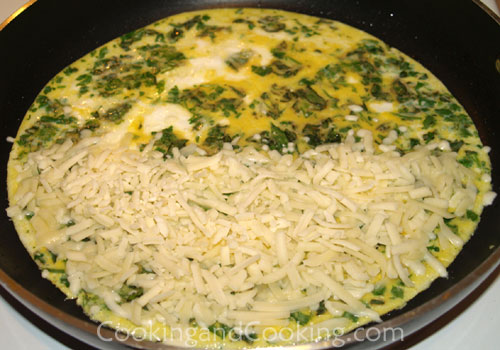 Basil and Parsley Omelette Basil and Parsley Omelette