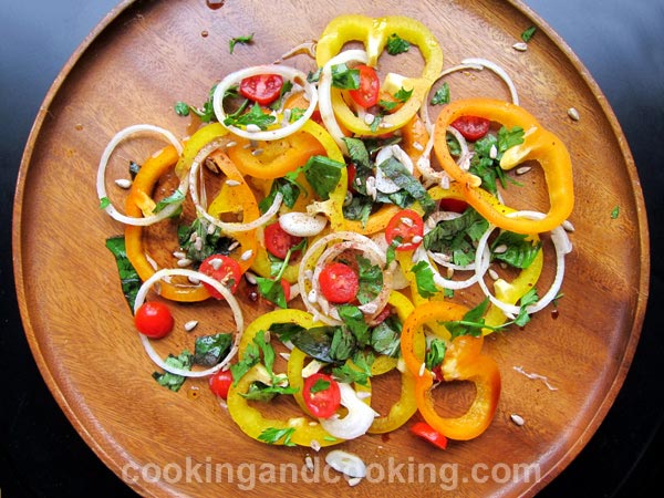 Bell Pepper Salad Bell Pepper Salad