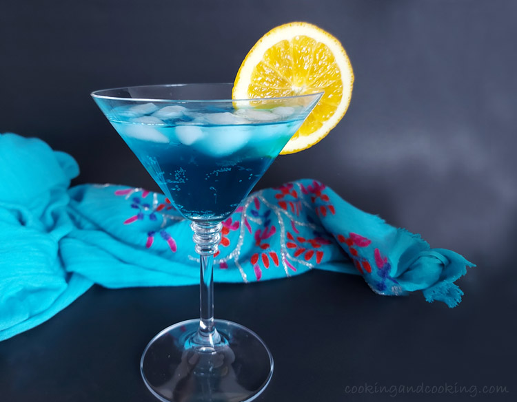 Blue Ocean Cocktail Blue Ocean Cocktail