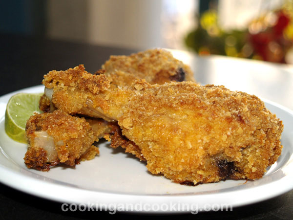 Spicy Breaded Chicken Drumsticks Spicy Breaded Chicken Drumsticks