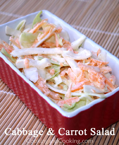 Cabbage and Carrot Salad Cabbage and Carrot Salad
