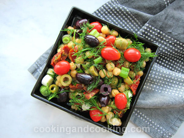Chickpeas Salad with Dill Chickpeas Salad with Dill