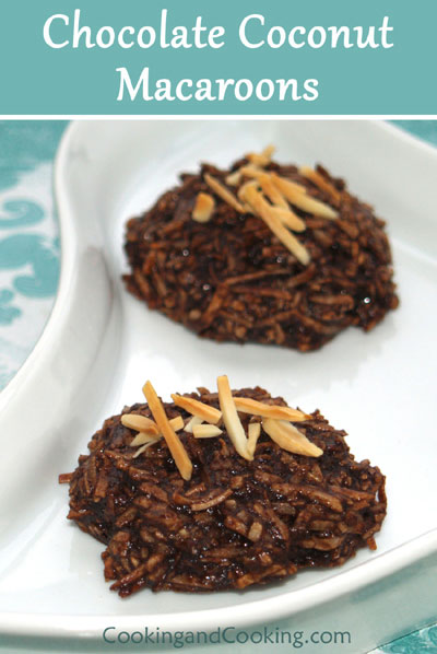 chocolate-coconut-macaroons chocolate-coconut-macaroons