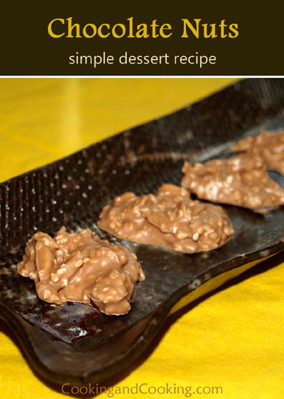 Chocolate Nut Clusters Chocolate Nut Clusters