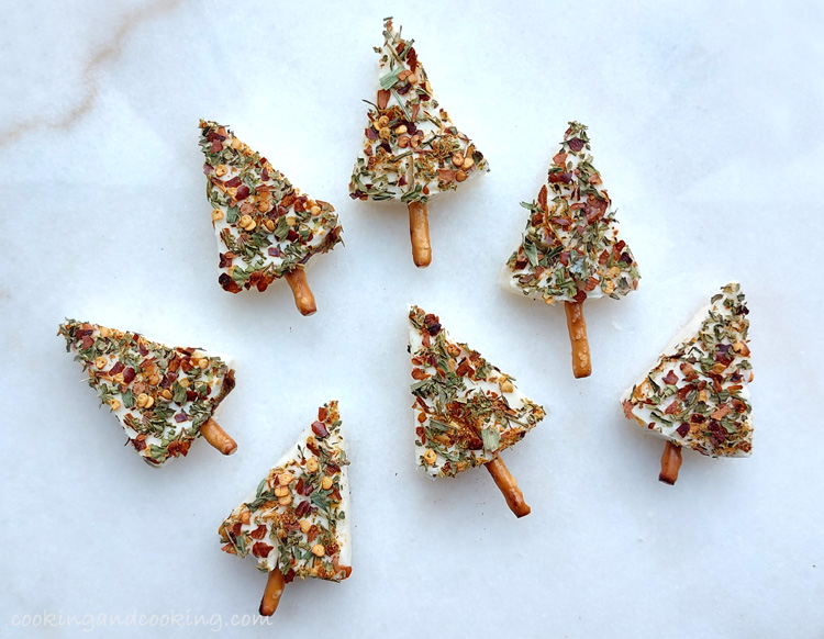 Christmas Cheese Trees Christmas Cheese Trees