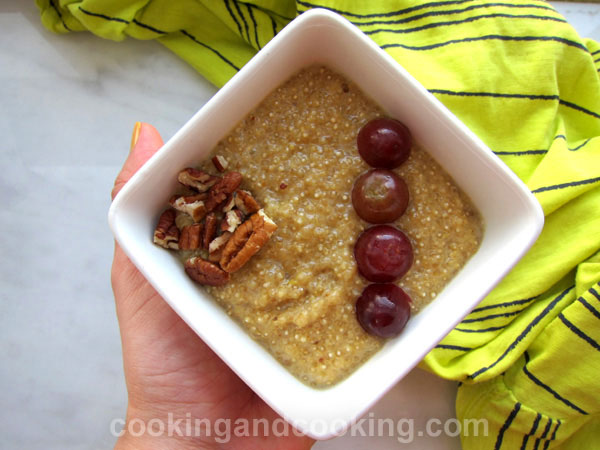 Coconut Quinoa Porridge Coconut Quinoa Porridge