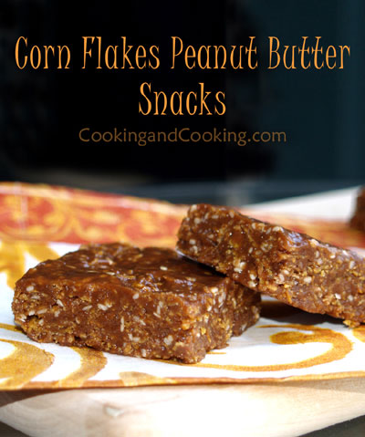 Cornflakes Peanut Butter Snacks Cornflakes Peanut Butter Snacks