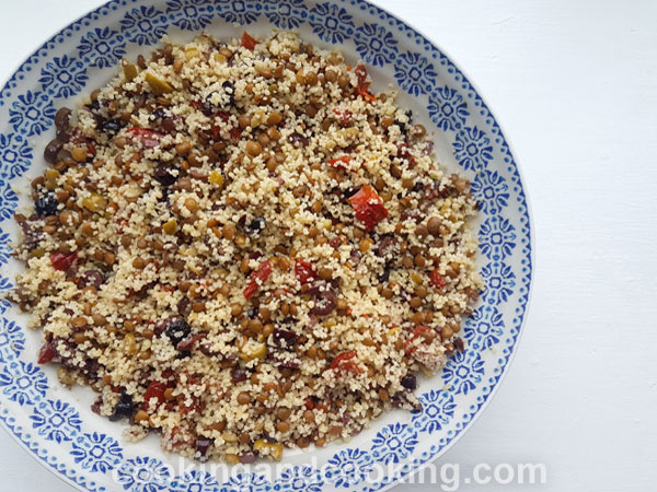 Couscous and Lentil Salad Couscous and Lentil Salad