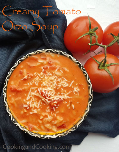 Creamy Tomato Orzo Soup Creamy Tomato Orzo Soup