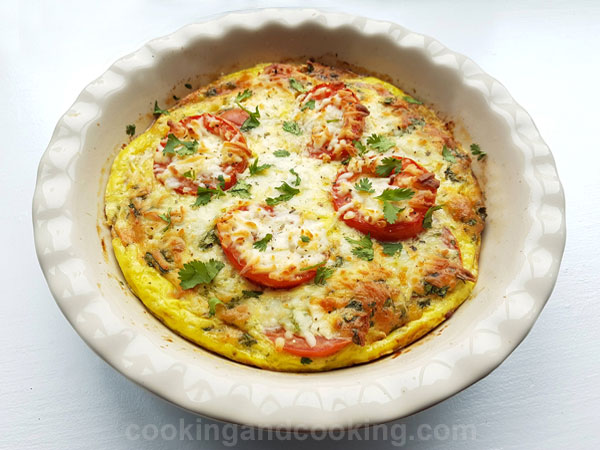 Crustless Tomato Pie Crustless Tomato Pie