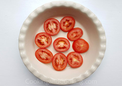 Crustless Tomato Pie Crustless Tomato Pie
