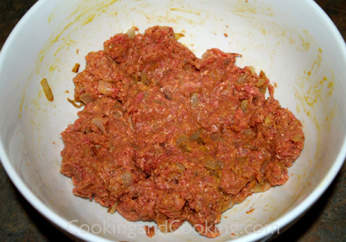 Curried Beef Burger Curried Beef Burger