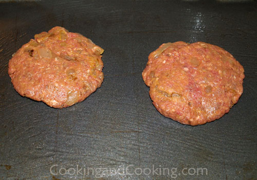 Curried Beef Burger Curried Beef Burger