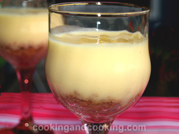 Custard Biscuit Pudding Custard Biscuit Pudding