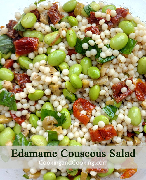 Edamame Couscous Salad Edamame Couscous Salad