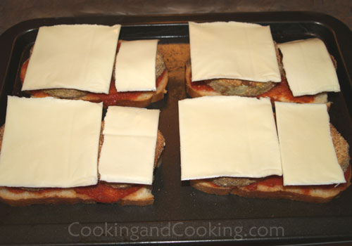 Eggplant and Cheese Melt Eggplant and Cheese Melt