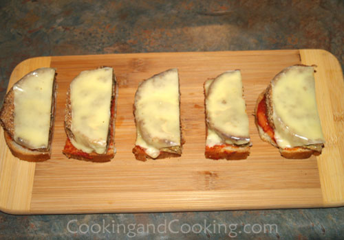 Eggplant and Cheese Melt Eggplant and Cheese Melt