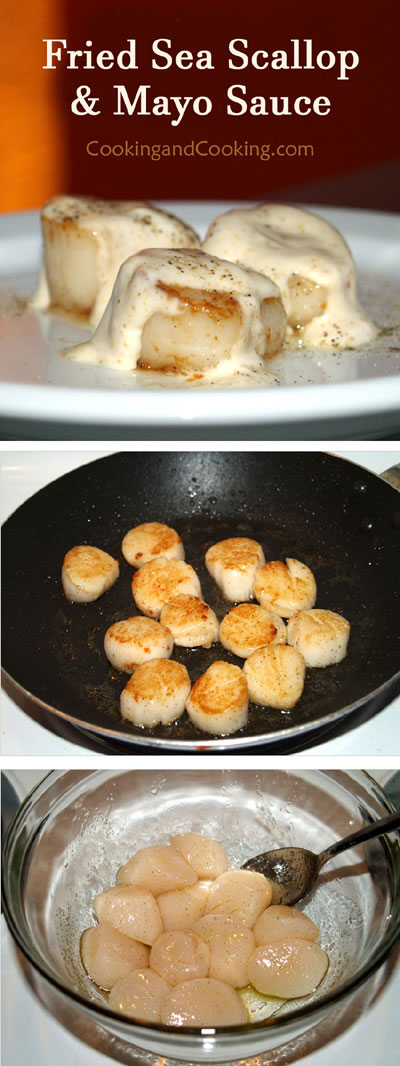 Fried Scallop with Mayo Sauce Fried Scallop with Mayo Sauce