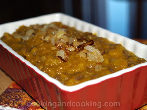 Lentil and Butternut Squash Lentil and Butternut Squash
