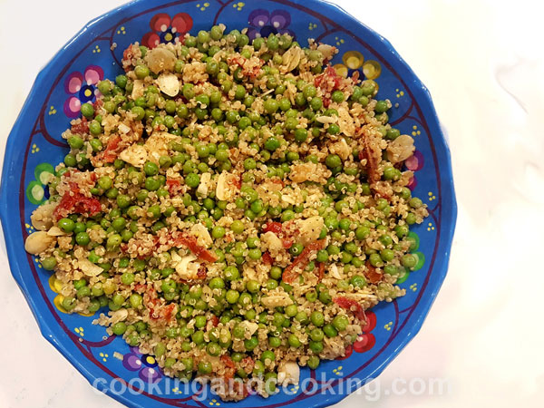 Green Pea Quinoa Salad Green Pea Quinoa Salad
