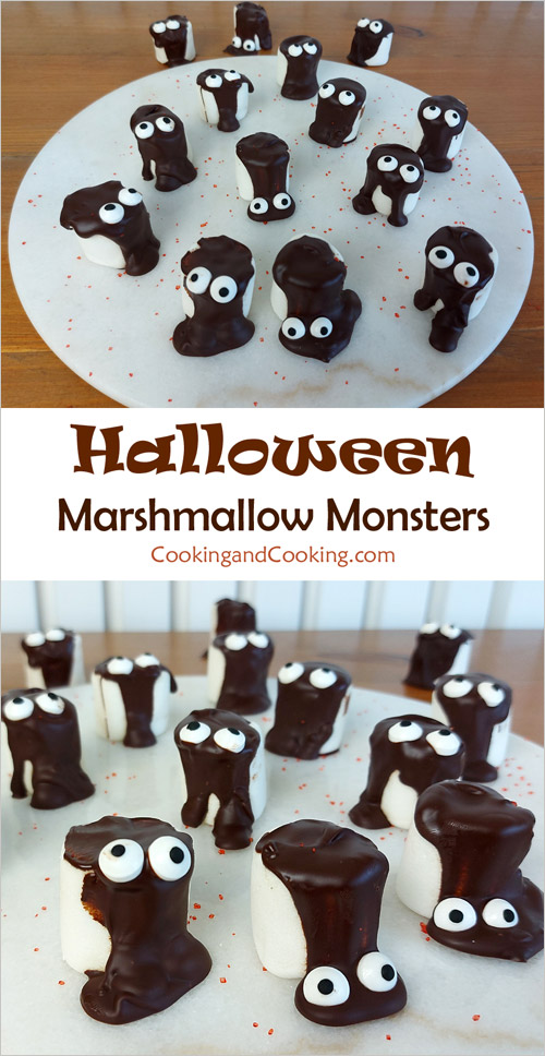 Halloween Marshmallow Monsters Halloween Marshmallow Monsters