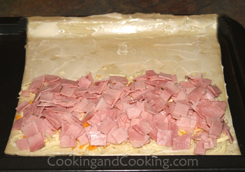 Ham and Cheese Puff Tart Ham and Cheese Puff Tart