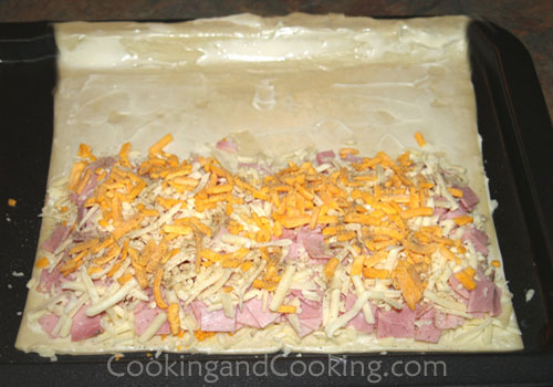 Ham and Cheese Puff Tart Ham and Cheese Puff Tart