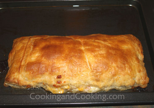 Ham and Cheese Puff Tart Ham and Cheese Puff Tart