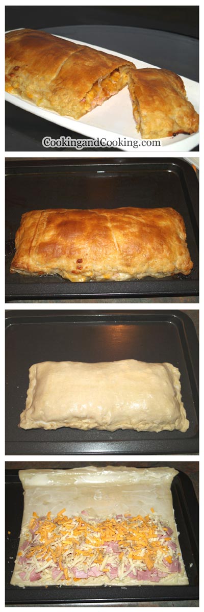 Ham and Cheese Puff Tart Ham and Cheese Puff Tart