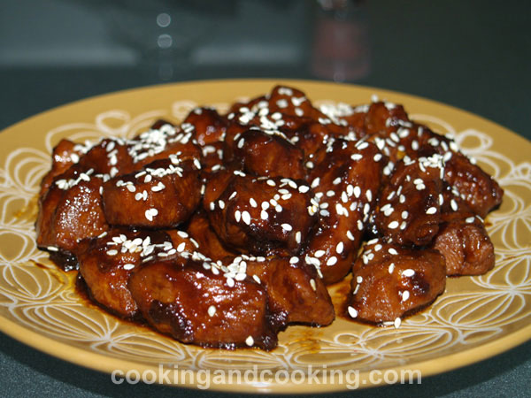 Honey Sesame Chicken Honey Sesame Chicken