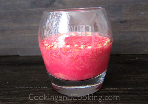 Layered Jello Biscuit Layered Jello Biscuit