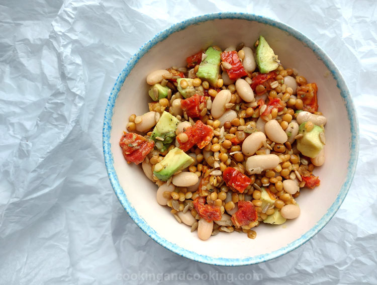 Lentil Avocado Salad Lentil Avocado Salad