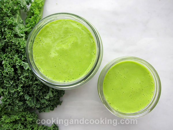 Mango Kale Smoothie Mango Kale Smoothie