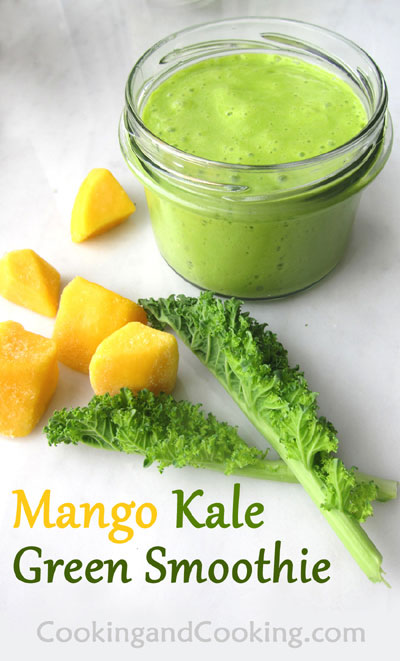 Mango Kale Smoothie Mango Kale Smoothie