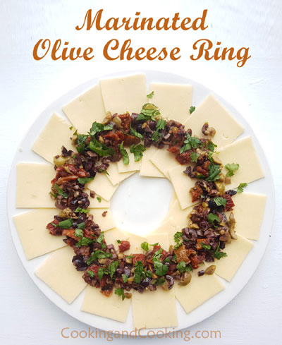 Marinated Olive Cheese Ring Marinated Olive Cheese Ring