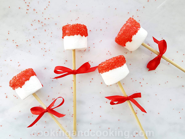 Valentine’s Marshmallow Pops Valentine’s Marshmallow Pops