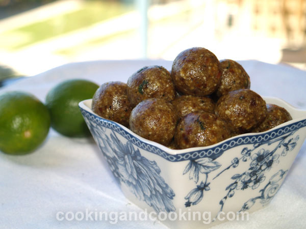 Mojito Energy Balls Mojito Energy Balls