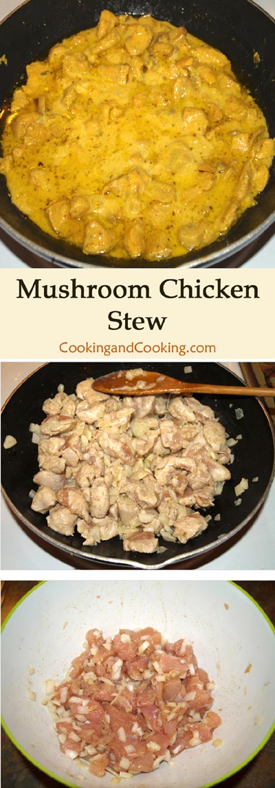 Mushroom Chicken Stew Mushroom Chicken Stew