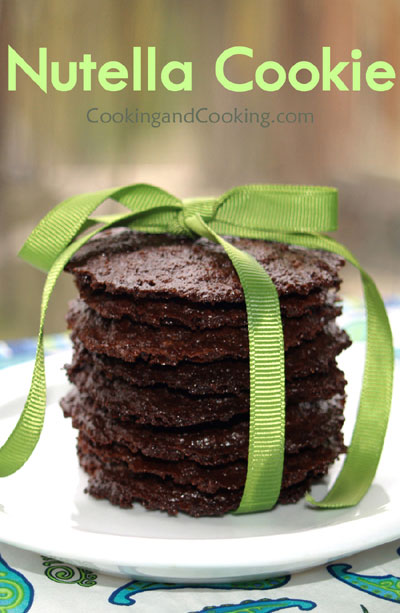 Nutella Cookie Nutella Cookie