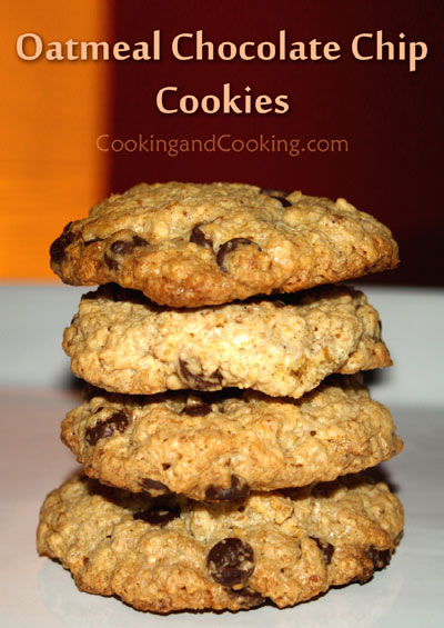 Oatmeal Chocolate Chip Cookies Oatmeal Chocolate Chip Cookies