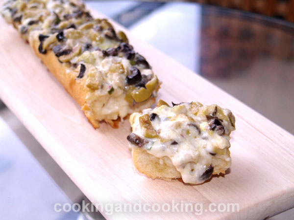 Olive Cheese Bread Olive Cheese Bread