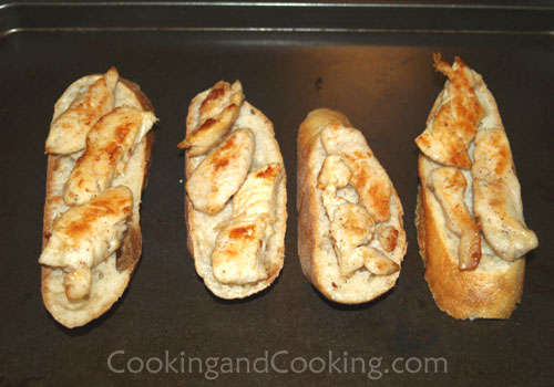 Open Faced Chicken Sandwich Open Faced Chicken Sandwich